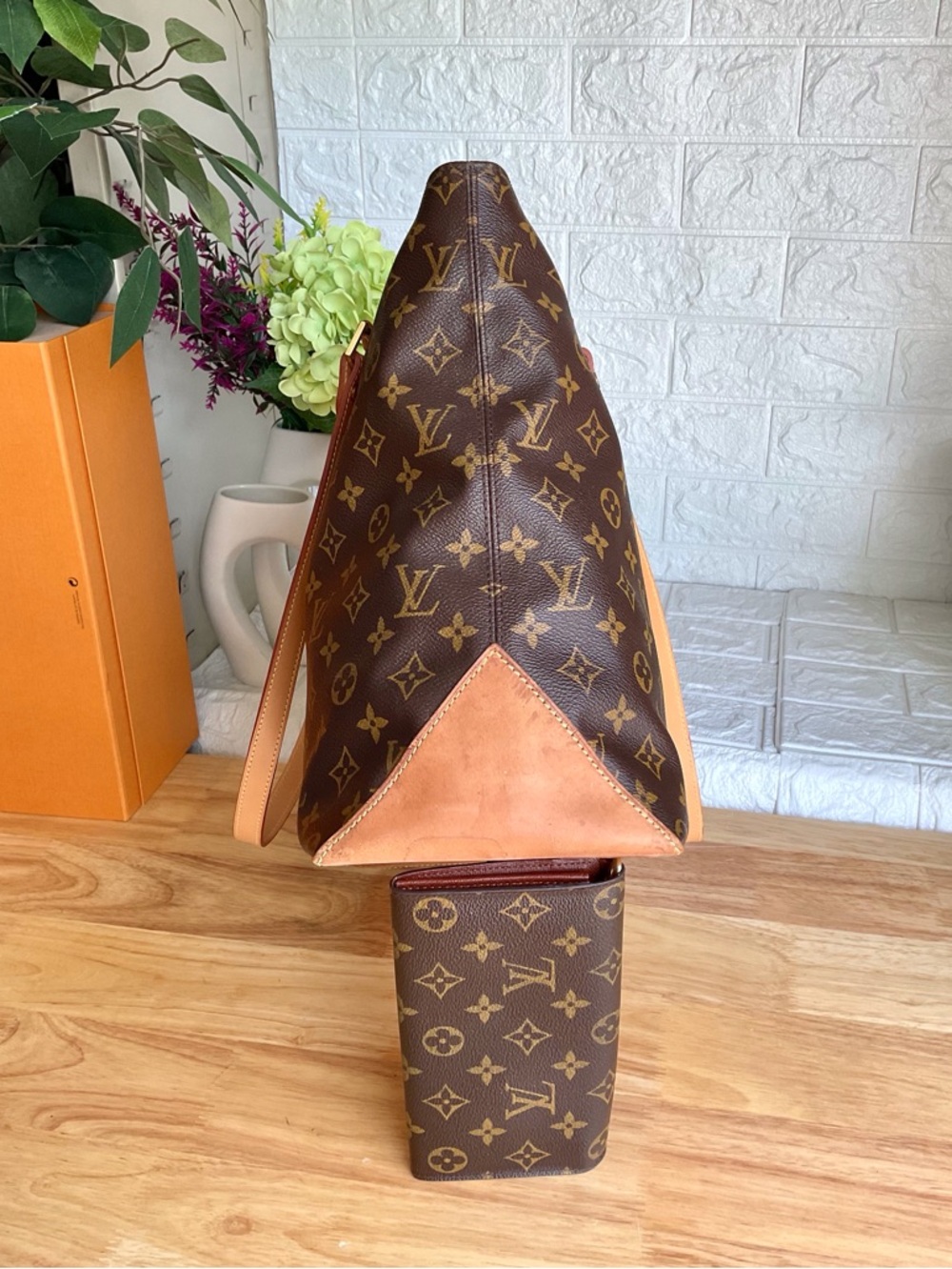 ✅LV BUNDLE DEAL LARGE BAG+LONG WALLET LOUIS VUITTON - Picture 7 of 16